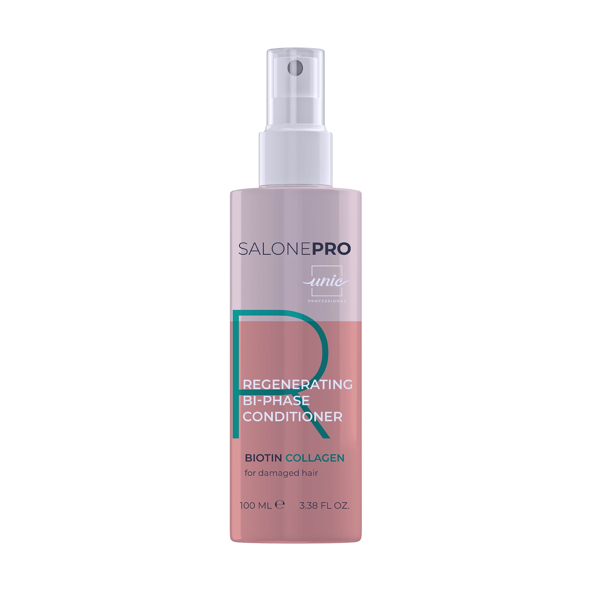 Двофазний кондиціонер для волосся Unic Salone Pro Regenerating Bi-Phase Conditioner, 100 мл